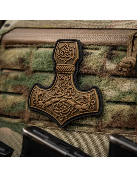 M-TAC Patch Mjölnir Large PVC (various colors)