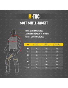 M-TAC Soft Shell Jacket (various colors)