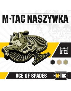 M-TAC Ärtu Äss 3D PVC Embleem (erinevad värvid)