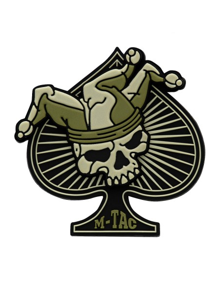 M-TAC Ace of Spades 3D PVC Patch (various colors)
