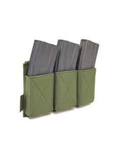 Warrior Tripel Elastic Mag Pouch - olive