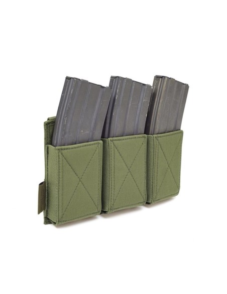 Warrior Tripel Elastic Mag Pouch - olive