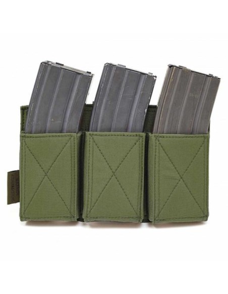 Warrior Tripel Elastic Mag Pouch - olive
