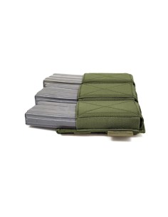 Warrior Tripel Elastic Mag Pouch - olive
