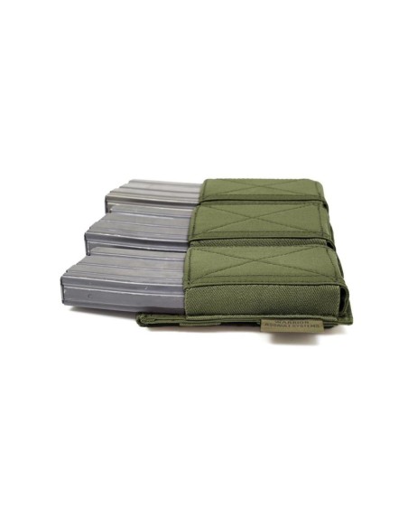 Warrior Tripel Elastic Mag Pouch - olive