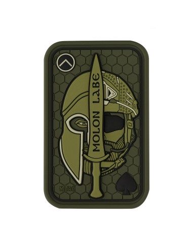 M-TAC Molon Labe Ace 3D PVC Embleem (erinevad värvid)