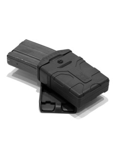 Warrior Polümeerist 5.56mm salvetasku - Black