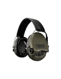 SORDIN Supreme Basic AUX active hearing protector- olive