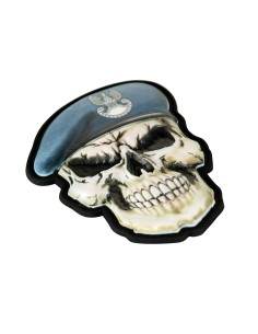 M-TAC Patch Skull in Beret Poland (Coastal Defence)