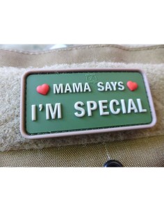 Mama Says I'm Special PVC Embleem