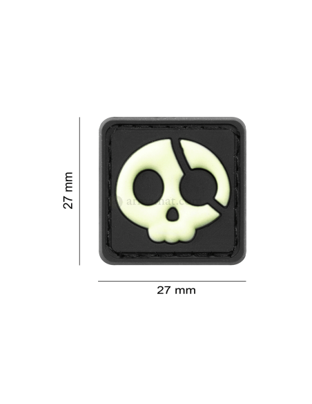 Halloween Pirate Rubber Patch