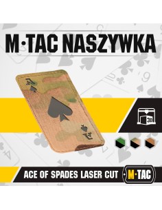 M-TAC Ässade Laseriga Lõigatud Embleem Cordura 500D (erinevad värvid)