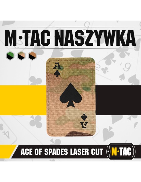 M-TAC Ässade Laseriga Lõigatud Embleem Cordura 500D (erinevad värvid)