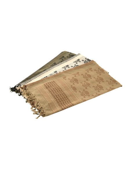 M-TAC Shemagh Scarf Pirate Skull Cotton (various colors)