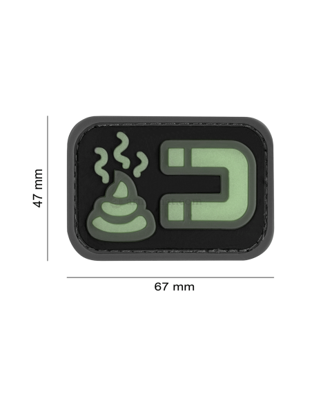 Shit Magnet Rubber Patch