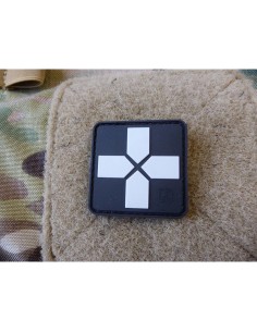 Red Cross Rubber Patch 40mm