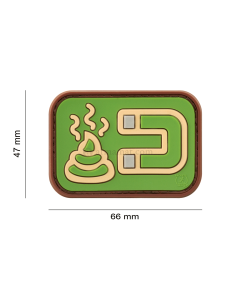 Shit Magnet Rubber Patch