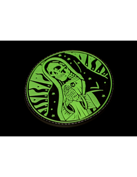 Santa Muerte Rubber Patch