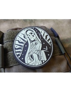 Santa Muerte Rubber Patch