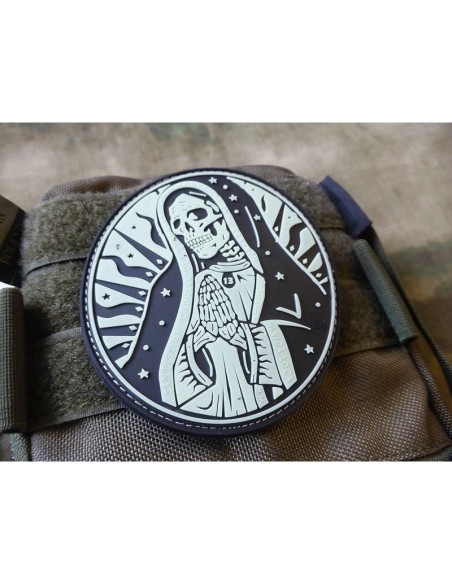 Santa Muerte Rubber Patch