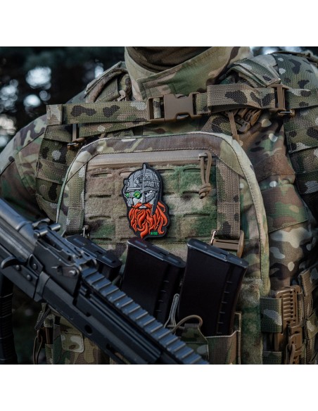 M-TAC Red Beard Patch PVC