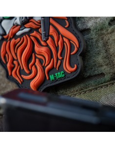 M-TAC Red Beard Patch PVC
