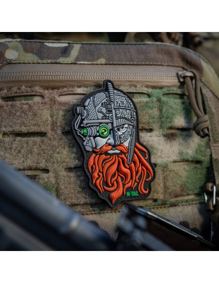 M-TAC Red Beard Patch PVC