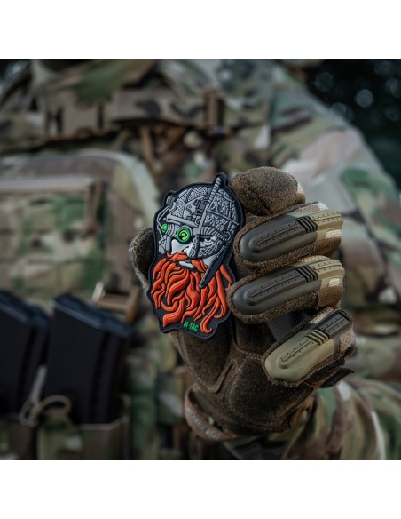 M-TAC Red Beard Patch PVC