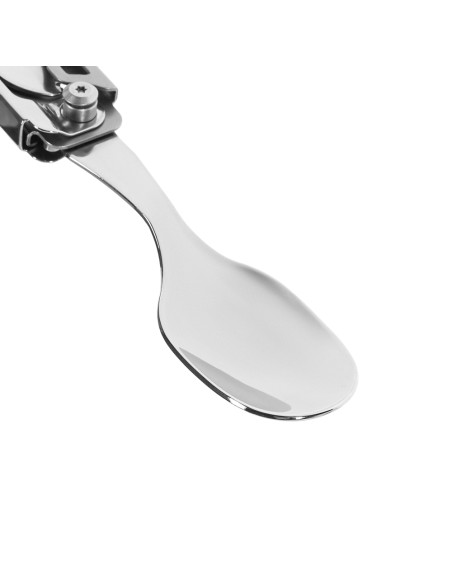 M-TAC Spork Söögiriistade Komplekt Karabiiniga Roostevaba Teras