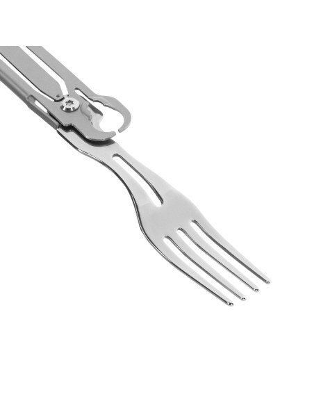 M-TAC Spork Söögiriistade Komplekt Karabiiniga Roostevaba Teras