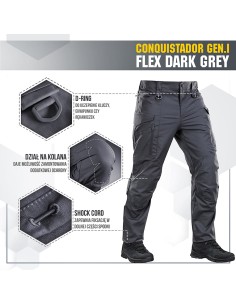 M-TAC Tactical Pants Conquistador Gen. I Flex Ripstop (various colors)