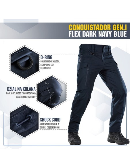 M-TAC Tactical Pants Conquistador Gen. I Flex Ripstop (various colors)