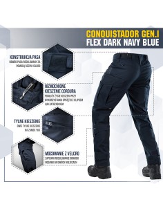 M-TAC Taktikalised Püksid Conquistador Gen. I Flex Ripstop (erinevad värvid)
