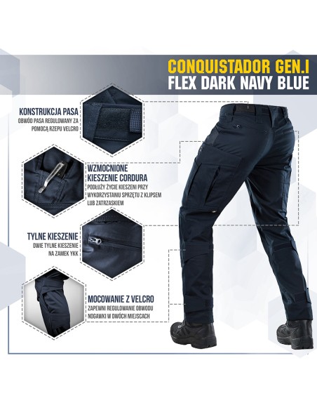 M-TAC Tactical Pants Conquistador Gen. I Flex Ripstop (various colors)