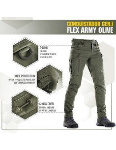 M-TAC Taktikalised Püksid Conquistador Gen. I Flex Ripstop (erinevad värvid)