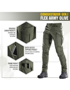 M-TAC Taktikalised Püksid Conquistador Gen. I Flex Ripstop (erinevad värvid)