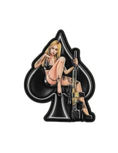 M-TAC Lady of Spades PVC Patch