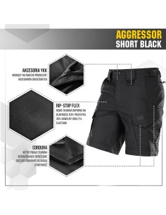 M-TAC Aggressor Flex Taktikalised Lühikesed Püksid (erinevad värvid)