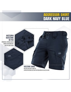 M-TAC Aggressor Flex Tactical Shorts (various colors)
