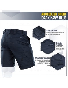 M-TAC Aggressor Flex Tactical Shorts (various colors)