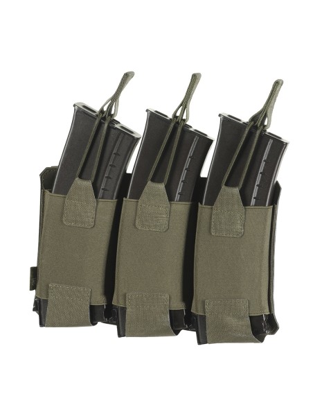 M-TAC Pouch Elastic Triple Magazine Elite Laser Cut Cordura 500D (various colors)