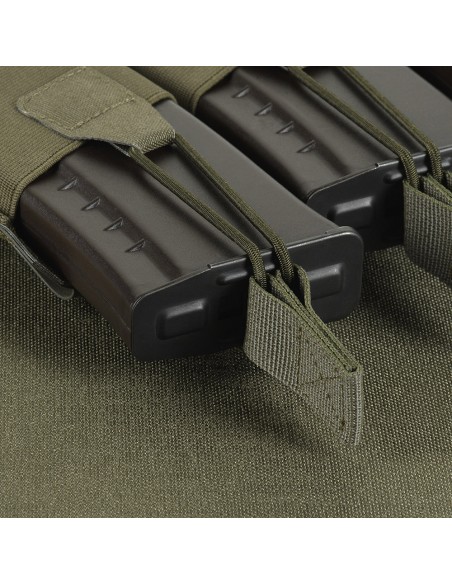 M-TAC Pouch Elastic Triple Magazine Elite Laser Cut Cordura 500D (various colors)