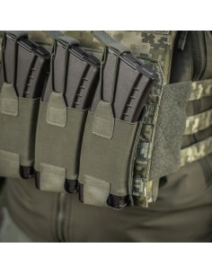 M-TAC Pouch Elastic Triple Magazine Elite Laser Cut Cordura 500D (various colors)