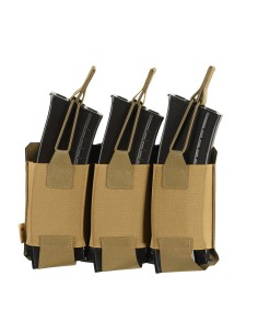 M-TAC Pouch Elastic Triple Magazine Elite Laser Cut Cordura 500D (various colors)