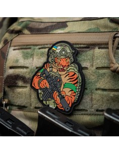 M-TAC Patch Tiger Green PVC