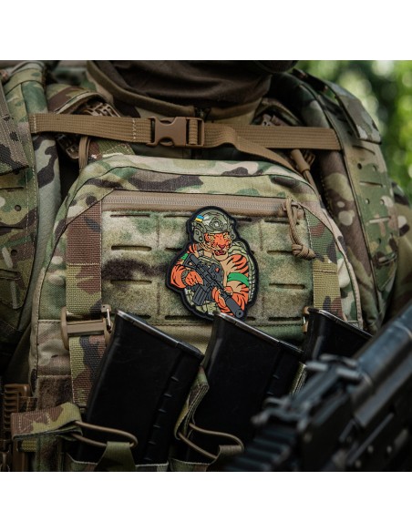 M-TAC Patch Tiger Green PVC