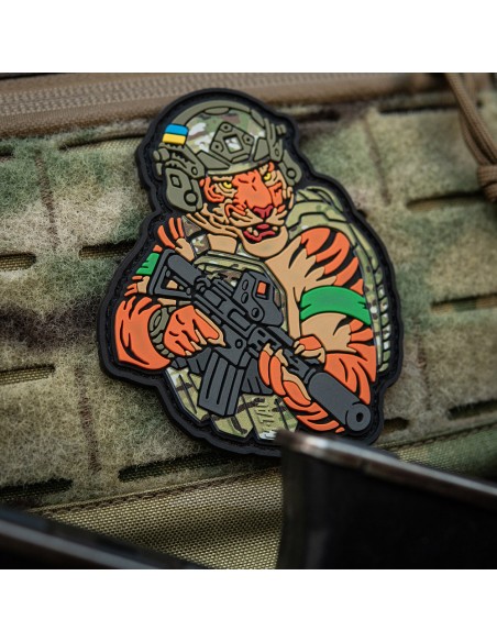 M-TAC Patch Tiger Green PVC
