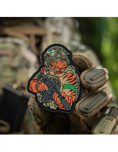 M-TAC Patch Tiger Green PVC