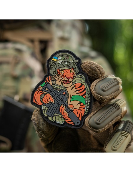 M-TAC Patch Tiger Green PVC