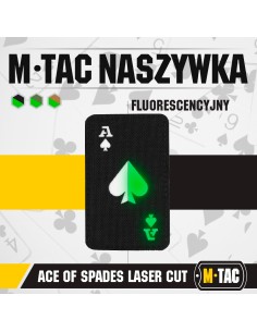 M-TAC Ace of Spades Laser Cut Embleem Cordura 500D (erinevad värvid)